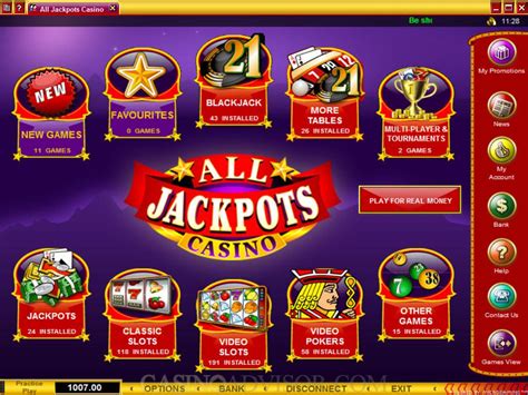 All jackpots casino review